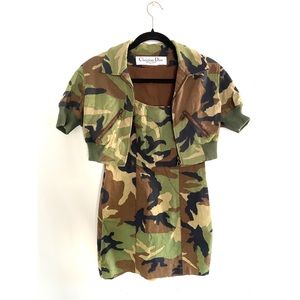 CHRISTIAN DIOR BOUTIQUE ARMY GIRL COSTUME